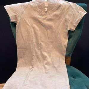 Blue Lululemon Swifty Tech Running Shirt